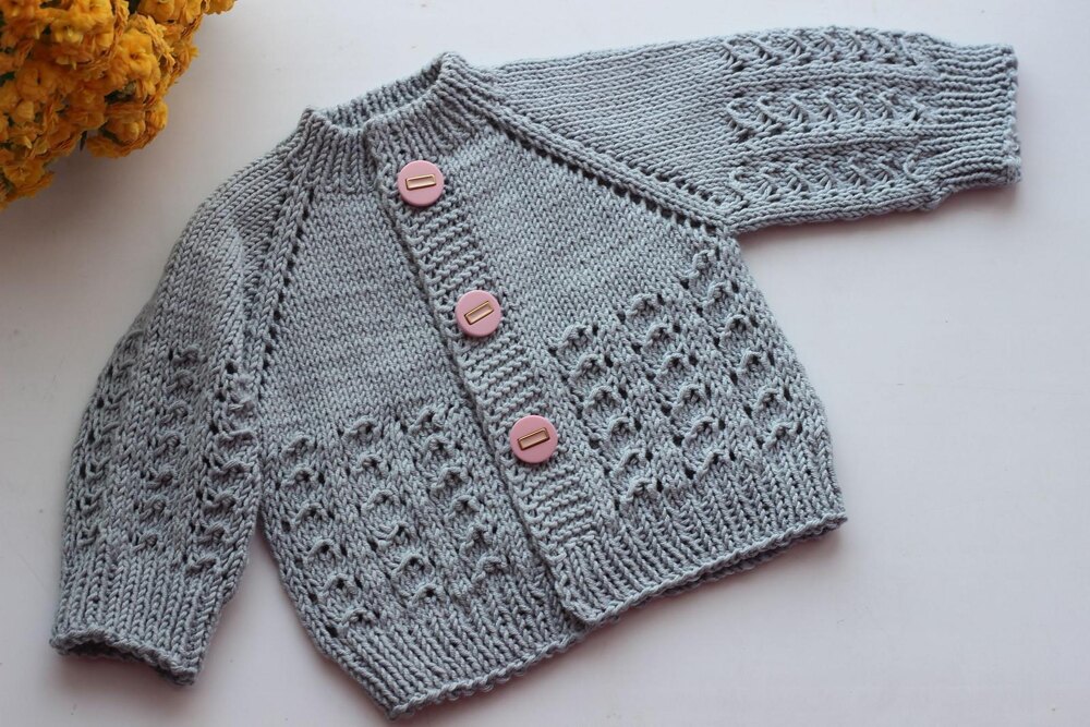 Crochet premature baby shop cardigan