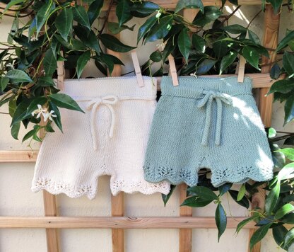 Spring Blossoms Baby Shorts | 0-24 months