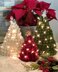 Bobble Stitch Christmas Tree Trio