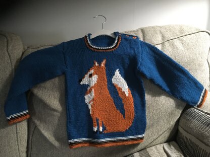 Mr Fox Sweater : adaptation: Husky Dog