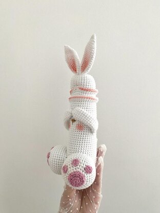 Cute Easter Bunny Penis funny crochet toy