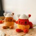 Candy corn cat crochet pattern, PDF, amigurumi halloween pattern