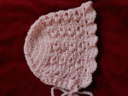 Fairy Lace Baby Bonnet