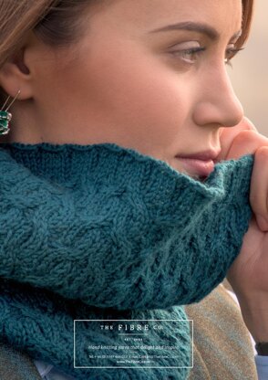 Ireby Cowl in The Fibre Co. Cumbria Fingering - Downloadable PDF