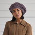 Pereira  Beret -  Crochet Pattern for Women in Debbie Bliss Saphia