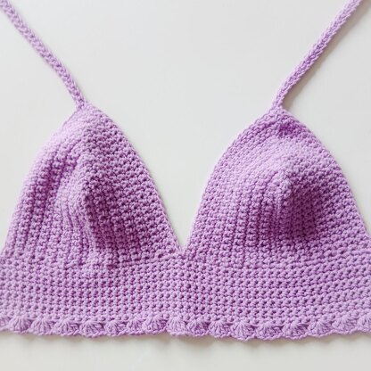 Purple Berry Bra Top