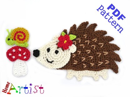 Hedgehog Applique