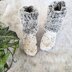 Shweta Tunisian Slipper Boots