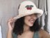 Scalloped Cotton Bucket Hat