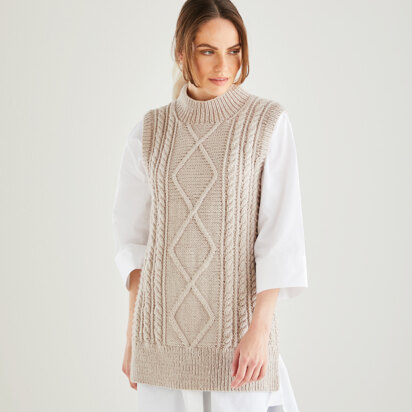 Tunic in Hayfield Bonus Aran - 10608 - Downloadable PDF