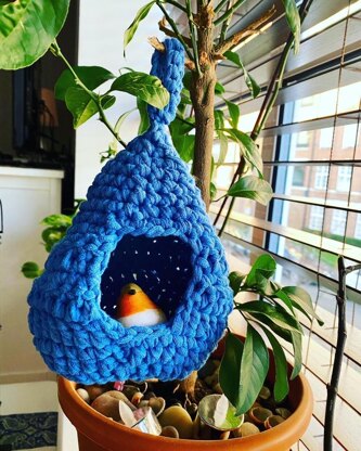 Bird nest crochet pattern