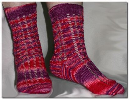Rose Trellis Socks
