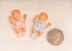1/12th scale miniature baby romper and booties