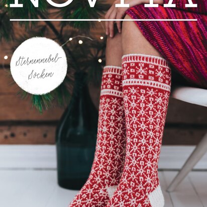 Sternnebel Woolsocken in Novita - Downloadable PDF