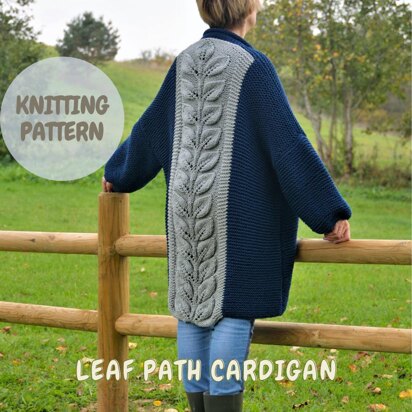 Leaf Path Cardigan