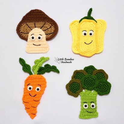 Vegetables Applique Set A