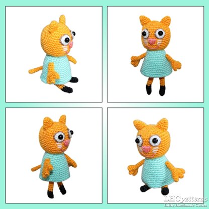 Candy Cat Crochet Pattern