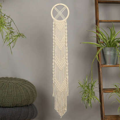 Wool Couture Celtic Wall Hanging Macrame Kit