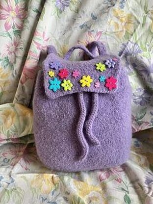 Fancy Felted Backpack