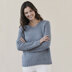 Dunton Pullover - Jumper Knitting Pattern for Women in Tahki Yarns Donegal Tweed Fine