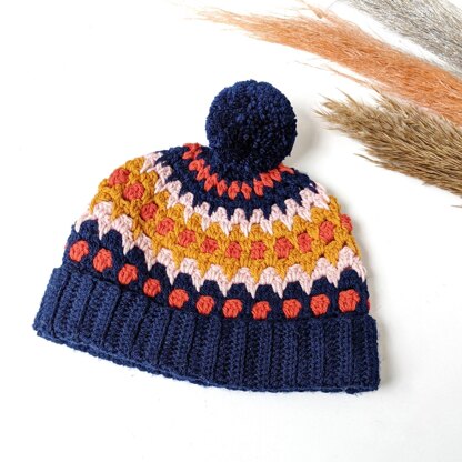 Faraway hat Crochet pattern by Iron Lamb