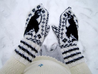 Penguin Mittens