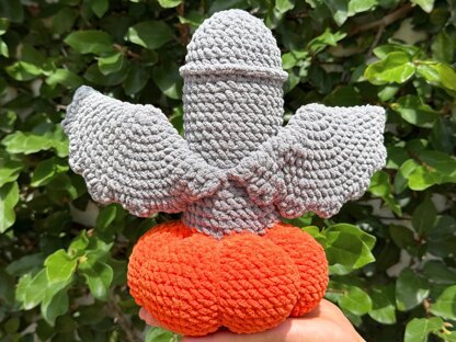 Halloweenie Bat Crochet Funny