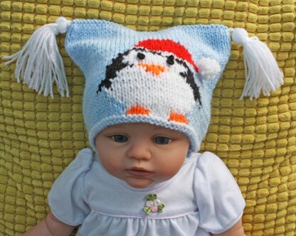 P3 Christmas Penguin Hats