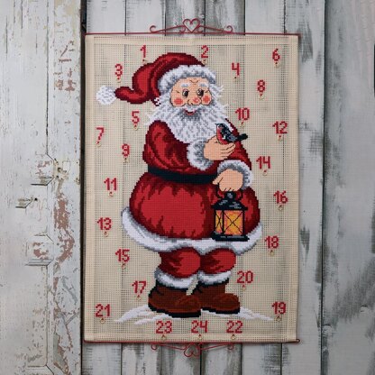 Permin Santa Claus Cross Stitch Kit - 80 x 115 cm
