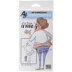 Art Impressions People Cling Rubber Stamps - If It Zips