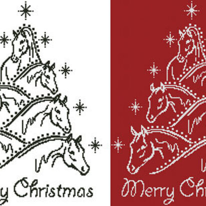 Horse Christmas Tree - #13433
