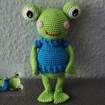 Crochet Pattern Frog Toni The Second!