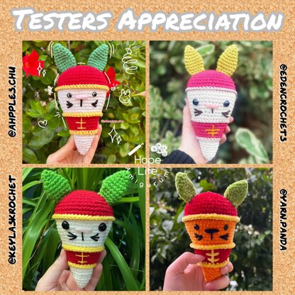 Lunar New Year Radish Rabbit