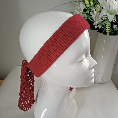 Lacy Waterfall Scarf