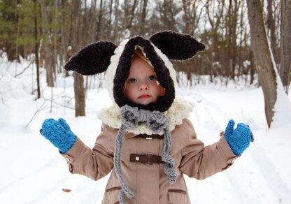 Lamb Hooded Cowl