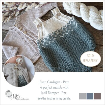 OGE Knitwear Designs P212 Evan Cardigan PDF