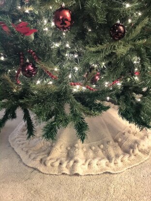 White Christmas Tree Skirt