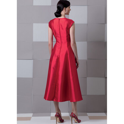 Vogue Misses' Dress and Dickie V9292 - Paper Pattern, Size ONE SIZE