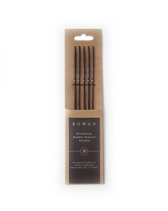 Birch Wood Double-Point Knitting Needles