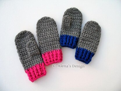 Childrens Mittens - Abby