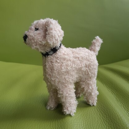 Toy poodle Knitting pattern by AnimalKnitdom