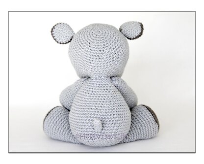 Amigurumi Hugo the Hippo