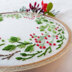 Tamar Christmas Crown Printed Embroidery Kit - 4in