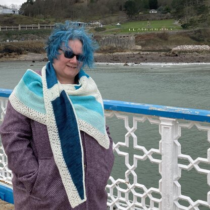 Llandudno Promenade Shawl