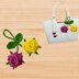 Crochet Flowers Keychain & Bag Charm Pattern (PDF + Video Tutorial)