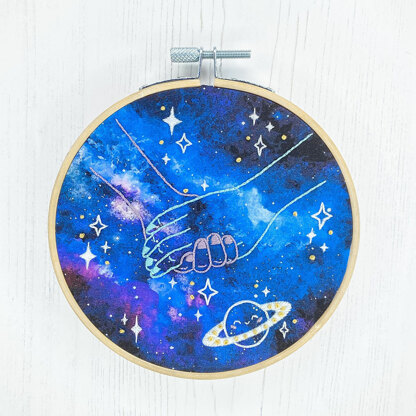 Ellbie Co. Space Hands Embroidery Kit