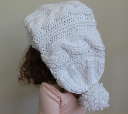Cable Knit Stocking Hat