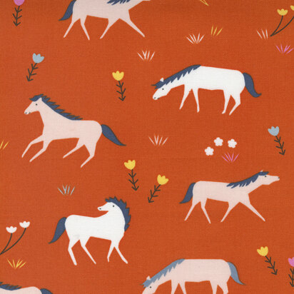 Moda Fabrics Meander - Red - 24580 11