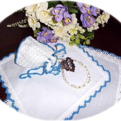 Wedding Reticule and Hankies Set