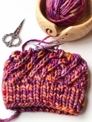 Knit Alpine Swirl Hat